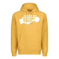 Mustard rockin 1000 musician Premium Hoodie - linhVisuals