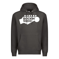 Smoke rockin 1000 musician Premium Hoodie - linhVisuals