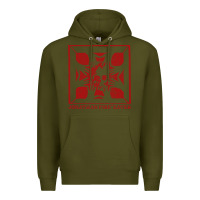 Army Green jonathan fireeater Premium Hoodie - linhVisuals