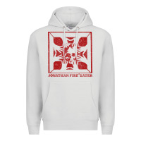 Dove Grey jonathan fireeater Premium Hoodie - linhVisuals