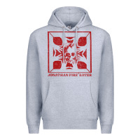 Heather Grey jonathan fireeater Premium Hoodie - linhVisuals