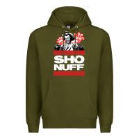 Army Green sho nuff old school Premium Hoodie - linhVisuals