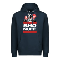 Navy sho nuff old school Premium Hoodie - linhVisuals