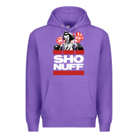 Purple sho nuff old school Premium Hoodie - linhVisuals