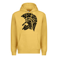 Antique Gold trojan artist Premium Hoodie - linhVisuals