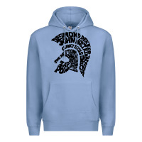 Colony Blue trojan artist Premium Hoodie - linhVisuals