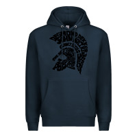 Navy trojan artist Premium Hoodie - linhVisuals