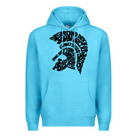 Ocean Blue trojan artist Premium Hoodie - linhVisuals