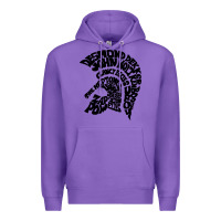 Purple trojan artist Premium Hoodie - linhVisuals