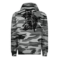 Slate Camo trojan artist Premium Hoodie - linhVisuals