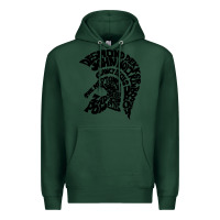 Sports Green trojan artist Premium Hoodie - linhVisuals