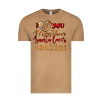 Vintage Camel i love you more than santa loves cookies Vintage Tee - LillyAllenDesigns