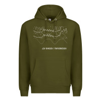Army Green joy division transmission fanart tribute design Premium Hoodie - linhVisuals