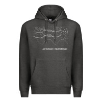 Charcoal Heather joy division transmission fanart tribute design Premium Hoodie - linhVisuals
