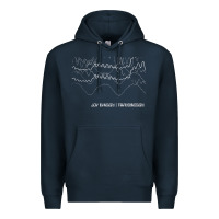 Navy joy division transmission fanart tribute design Premium Hoodie - linhVisuals