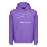 Purple joy division transmission fanart tribute design Premium Hoodie - linhVisuals