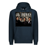 Navy il divo album art Premium Hoodie - linhVisuals