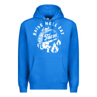 True Royal Raise Hell Eat white Premium Hoodie - linhVisuals