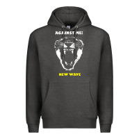 Charcoal Heather against me wave tour 2022 Premium Hoodie - linhVisuals