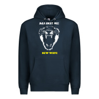 Navy against me wave tour 2022 Premium Hoodie - linhVisuals
