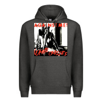 Charcoal Heather against me white crosses tour 2022 Premium Hoodie - linhVisuals