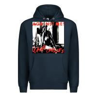 Navy against me white crosses tour 2022 Premium Hoodie - linhVisuals