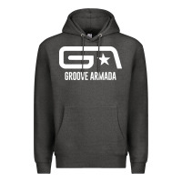 Charcoal Heather GROOVE ARMADA NORTHERN STAR Premium Hoodie - linhVisuals