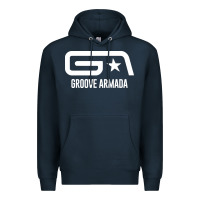Navy GROOVE ARMADA NORTHERN STAR Premium Hoodie - linhVisuals