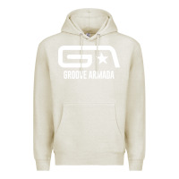Oatmeal Heather GROOVE ARMADA NORTHERN STAR Premium Hoodie - linhVisuals