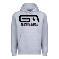 Heather Grey GROOVE ARMADA Premium Hoodie - linhVisuals