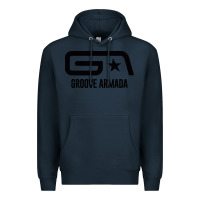 Navy GROOVE ARMADA Premium Hoodie - linhVisuals