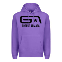 Purple GROOVE ARMADA Premium Hoodie - linhVisuals