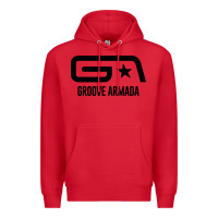 Red GROOVE ARMADA Premium Hoodie - linhVisuals