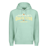 Seafoam grand teton national park est 1929 vinage wyoming mountains graphic Premium Hoodie - linhVisuals