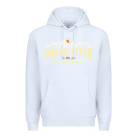 White grand teton national park est 1929 vinage wyoming mountains graphic Premium Hoodie - linhVisuals