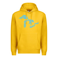 Lemon great lakes of michigan Premium Hoodie - linhVisuals