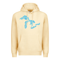 Pina Colada great lakes of michigan Premium Hoodie - linhVisuals