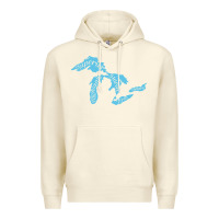 Sandshell great lakes of michigan Premium Hoodie - linhVisuals