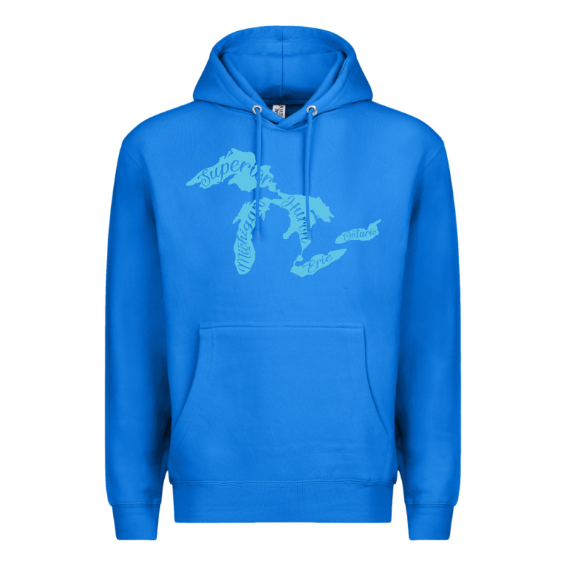 Great Lakes Of Michigan Premium Hoodie by linhVisuals | Teevron
