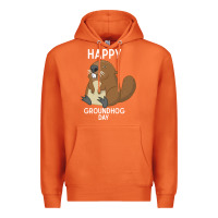 Carrot happy groundhog day respect the shadow funny spring prediction holiday Premium Hoodie - linhVisuals