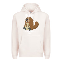 Pale Pink happy groundhog day respect the shadow funny spring prediction holiday Premium Hoodie - linhVisuals