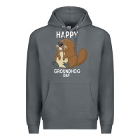 Rock happy groundhog day respect the shadow funny spring prediction holiday Premium Hoodie - linhVisuals