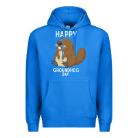 True Royal happy groundhog day respect the shadow funny spring prediction holiday Premium Hoodie - linhVisuals