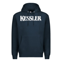 Navy Kessler Whiskey Premium Hoodie - linhVisuals
