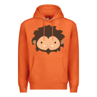Carrot Sneaky Sasquatch Big Head Premium Hoodie - linhVisuals