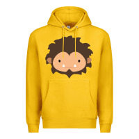 Lemon Sneaky Sasquatch Big Head Premium Hoodie - linhVisuals