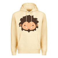 Pina Colada Sneaky Sasquatch Big Head Premium Hoodie - linhVisuals