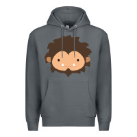 Rock Sneaky Sasquatch Big Head Premium Hoodie - linhVisuals