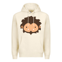 Tofu Sneaky Sasquatch Big Head Premium Hoodie - linhVisuals