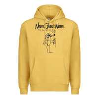 Antique Gold Never SHOUT Never Premium Hoodie - linhVisuals